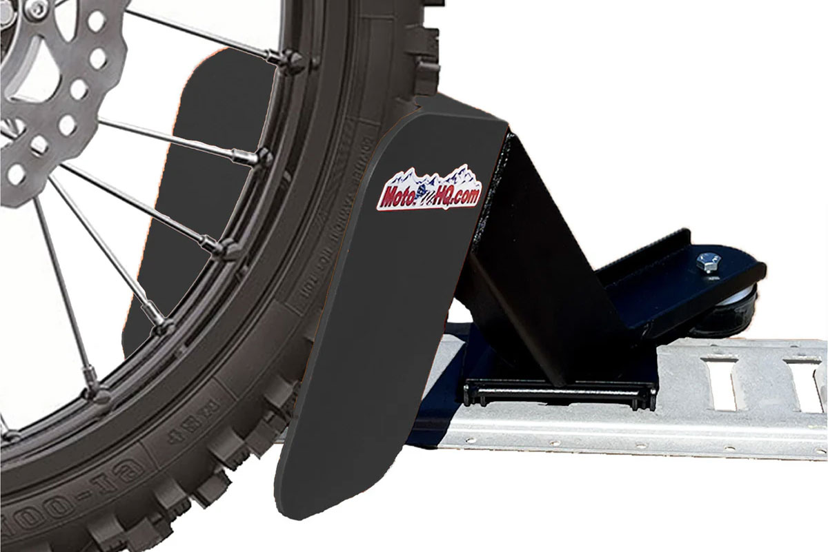 L-Track Motorcycle EZ Chock – Wall