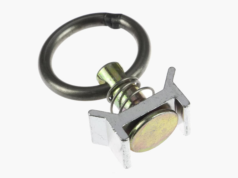 L-track airline track tiedown ring
